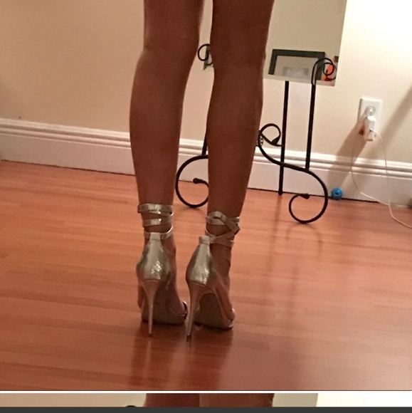 Bebe silver ankle shoes - Picture 3 of 3